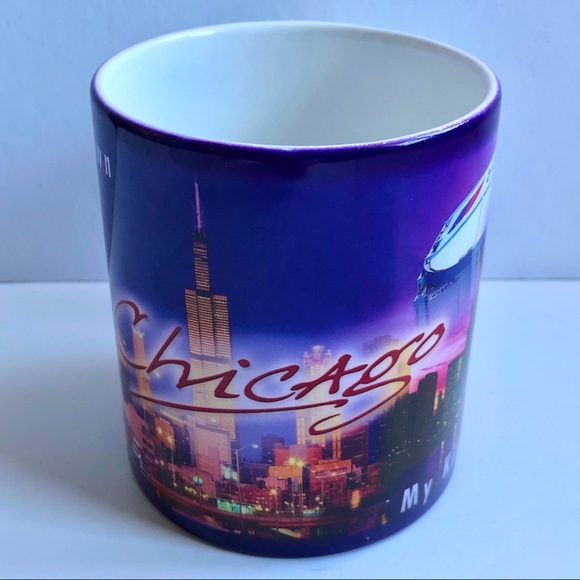 NEW Vintage Chicago Souvenir Coffee Mug White - Picture 3 of 13